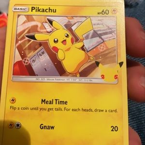 Pikachu McDonald’s 25th collection